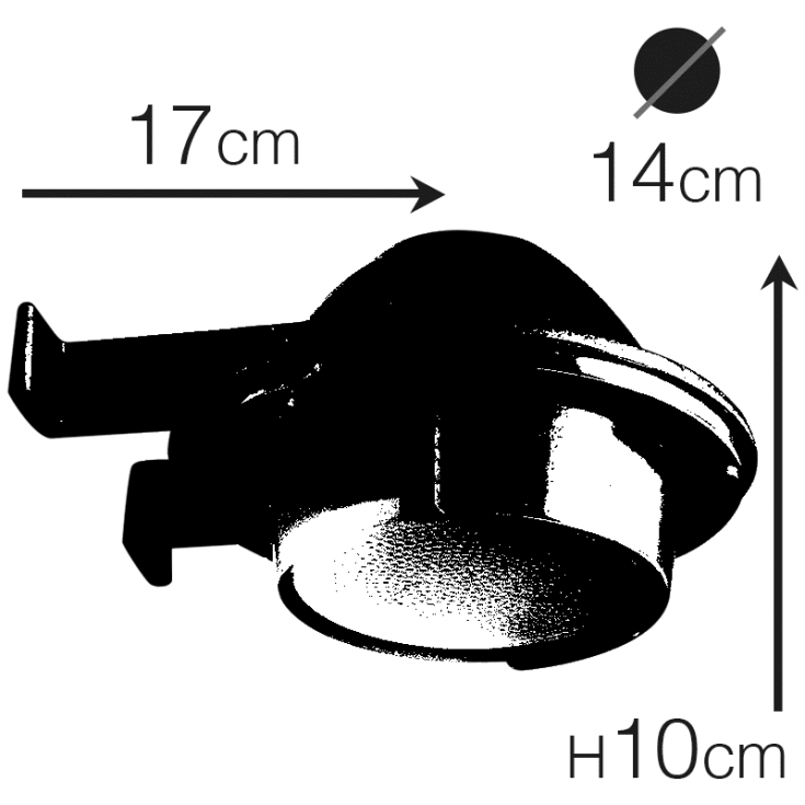 Andromeda 868 udendørs væglampe