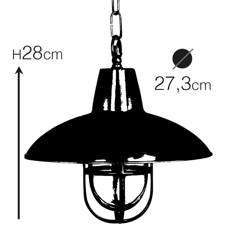 Andromeda 817K udendørs pendel