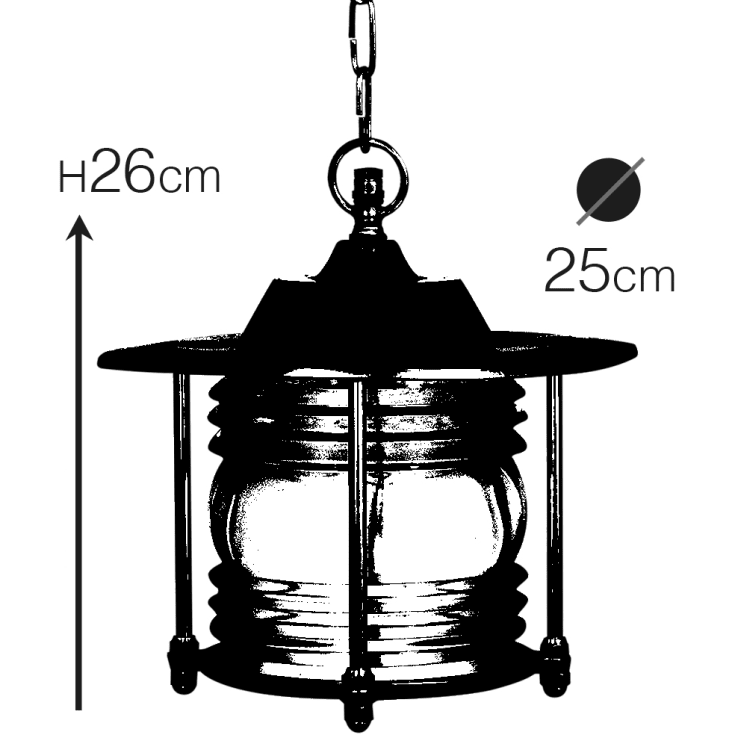 Andromeda 61 udendørs pendel