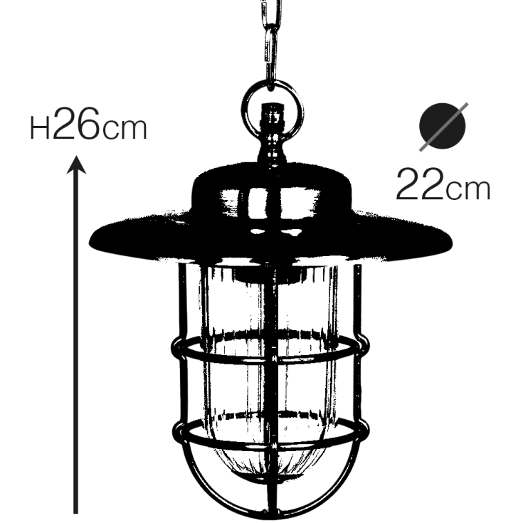 Andromeda 753K udendørs pendel
