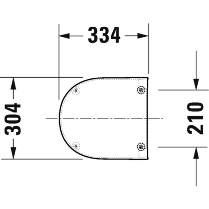 Duravit Me by Starck låg til urinal, soft close, hvid