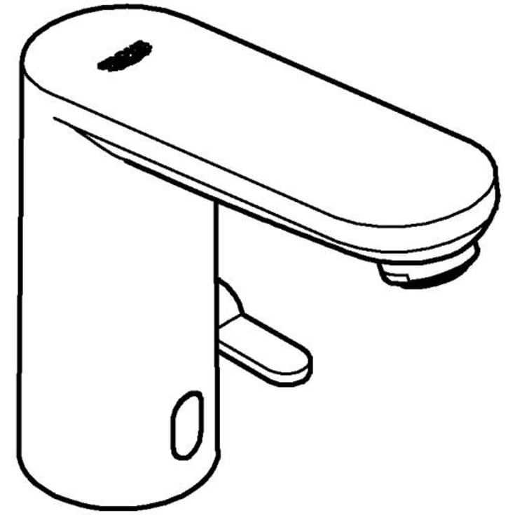 Grohe Eurosmart Cosmopolitan E håndvaskarmatur, berøringsfri, krom