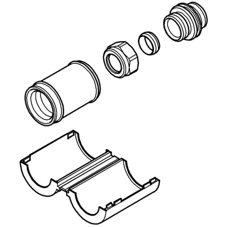 Grohe lækagesikringssæt til indmuring