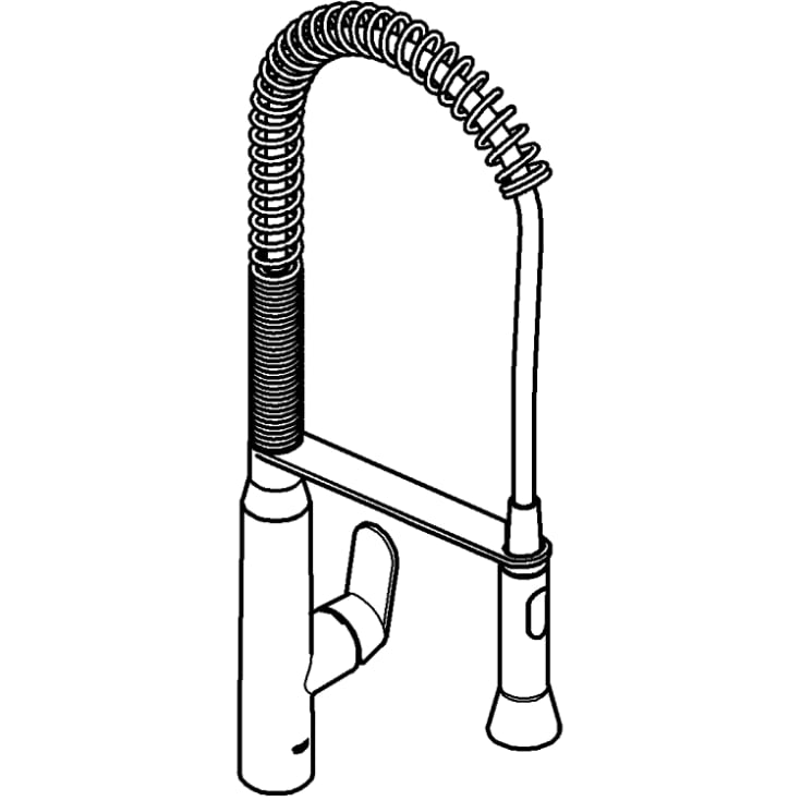 Grohe K7 köksblandare, krom
