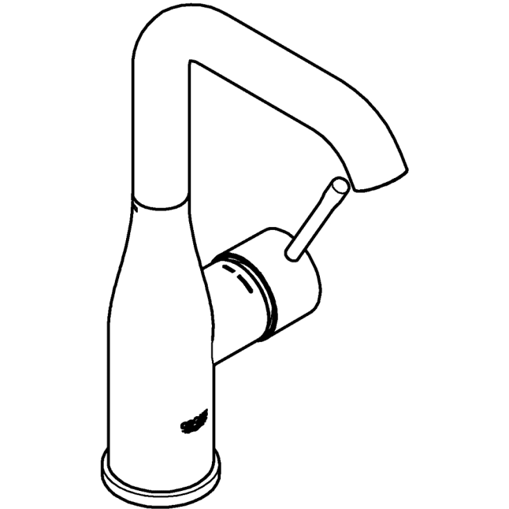 Grohe Essence håndvaskarmatur, krom