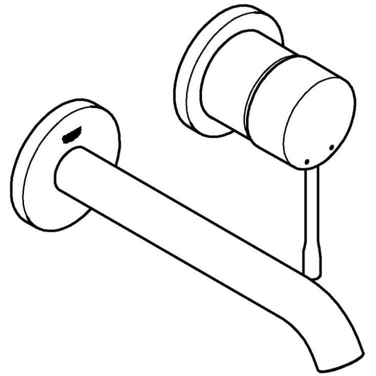 Grohe Essence M håndvaskarmatur, poleret messing