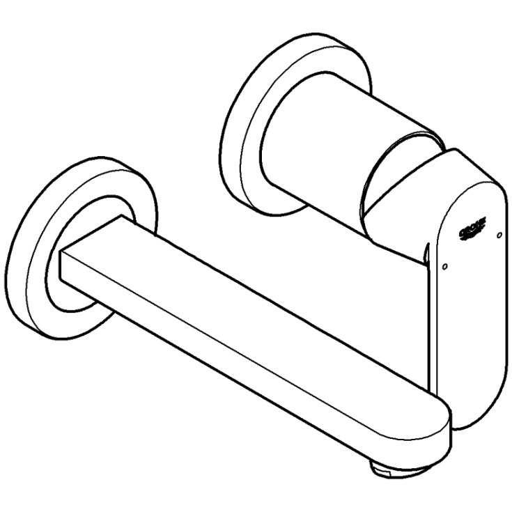 Grohe Eurosmart Cosmopolitan håndvaskarmatur, krom