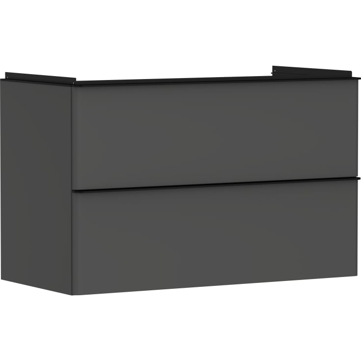 Hansgrohe Xelu Q underskab 98x47,5 cm, mat grå
