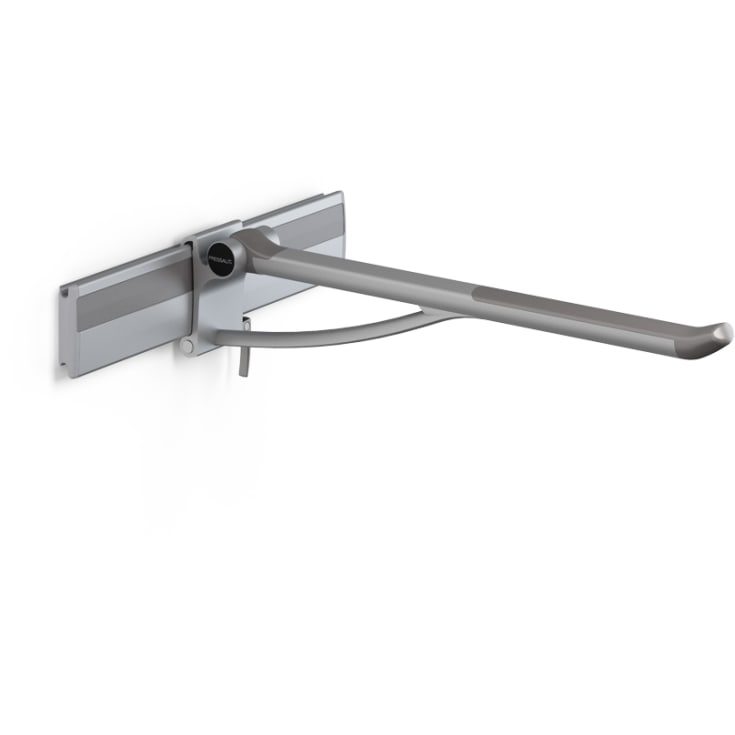 Pressalit Care Plus armstøtte, 85 cm, høyre, hvit