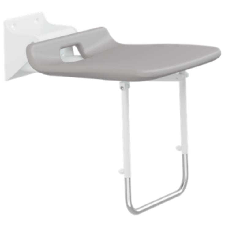 Pressalit Care Value IV brusesæde, grå