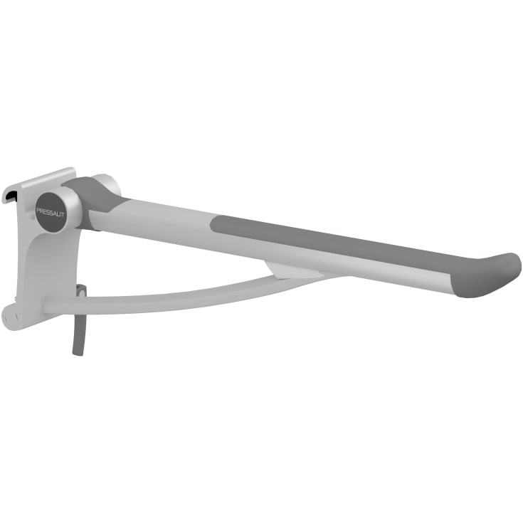Pressalit Care Plus armstöd, 70 cm, höger, grå