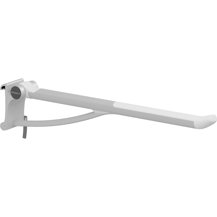 Pressalit Care Plus armstöd, 85 cm, höger, vit