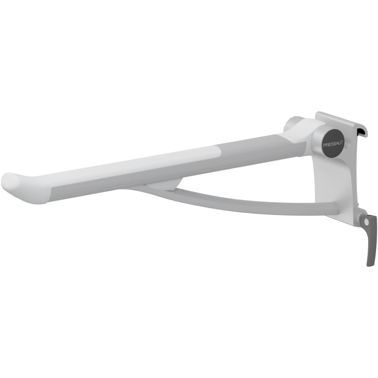 Pressalit Care Plus armstöd, 70 cm, höger, vit