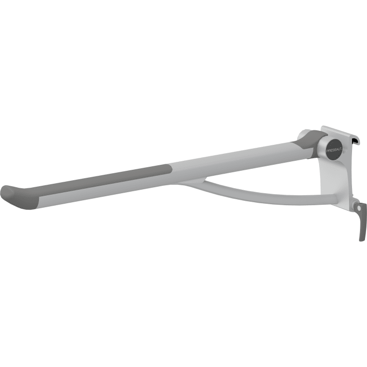 Pressalit Care Plus armstöd, 85 cm, höger, grå