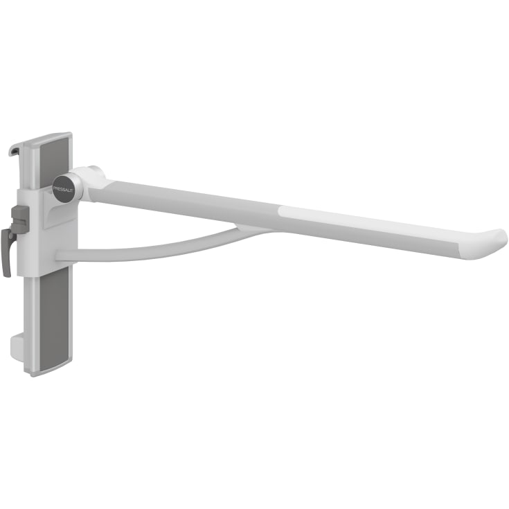 Pressalit Care Plus armstöd, 85 cm, vänster, vit