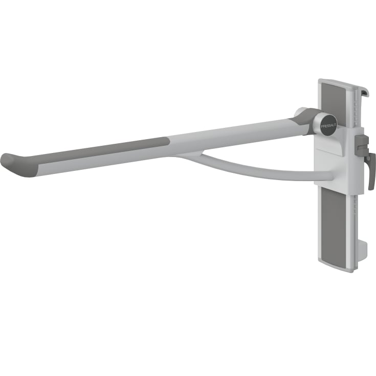 Pressalit Care Plus armstöd, 85 cm, höger, grå