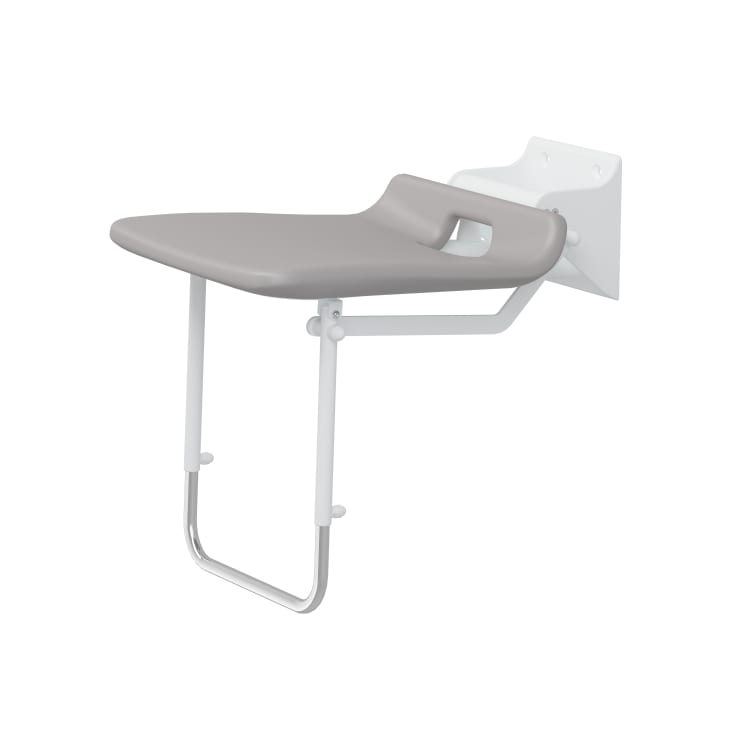 Pressalit Care Value IV brusesæde, grå