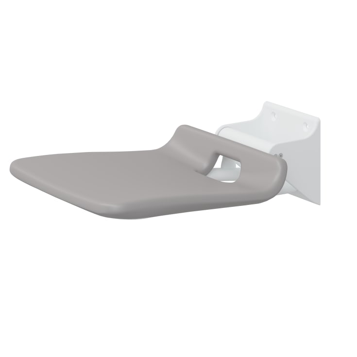 Pressalit Care Value IV brusesæde, grå