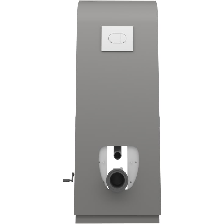 Pressalit Care Select TL3 toalettløfter, manuell, veggsluk, grå