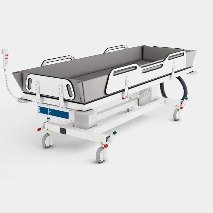Pressalit Care MSCT 1 dusch-/omklädningsmatta, 82x219 cm, vit