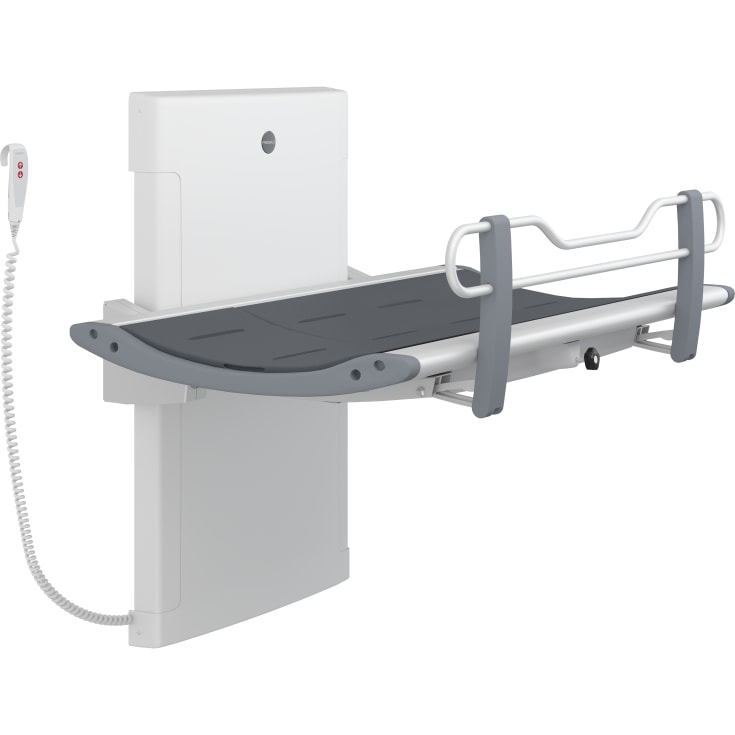 Pressalit Care SCT 3000 duschkar, 141x105,7 cm, grå
