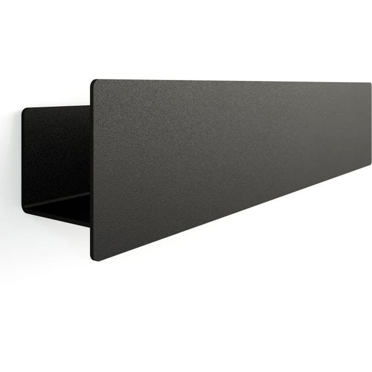 Metallbude Shea dusjhylle, sort