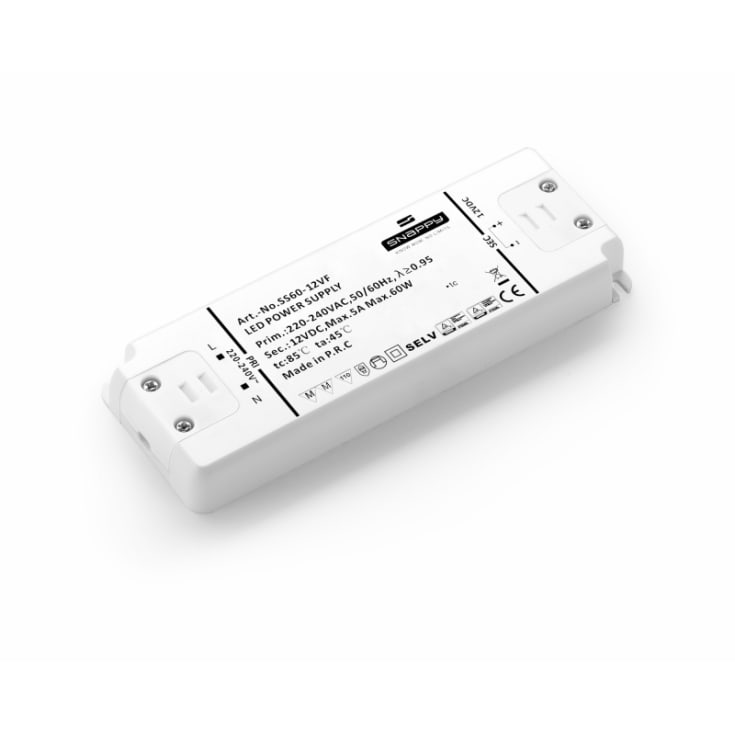 Snappy LED driver, 12V, 60W