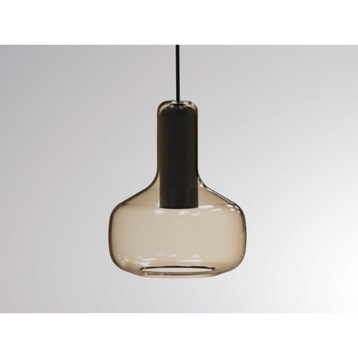 Corpa Iris L Anheng champagne GU10 max 9W, Håndblåst glass