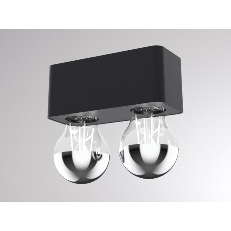 Tupaq SD Væg/loftlampe sort/sort E27 max 7W LED