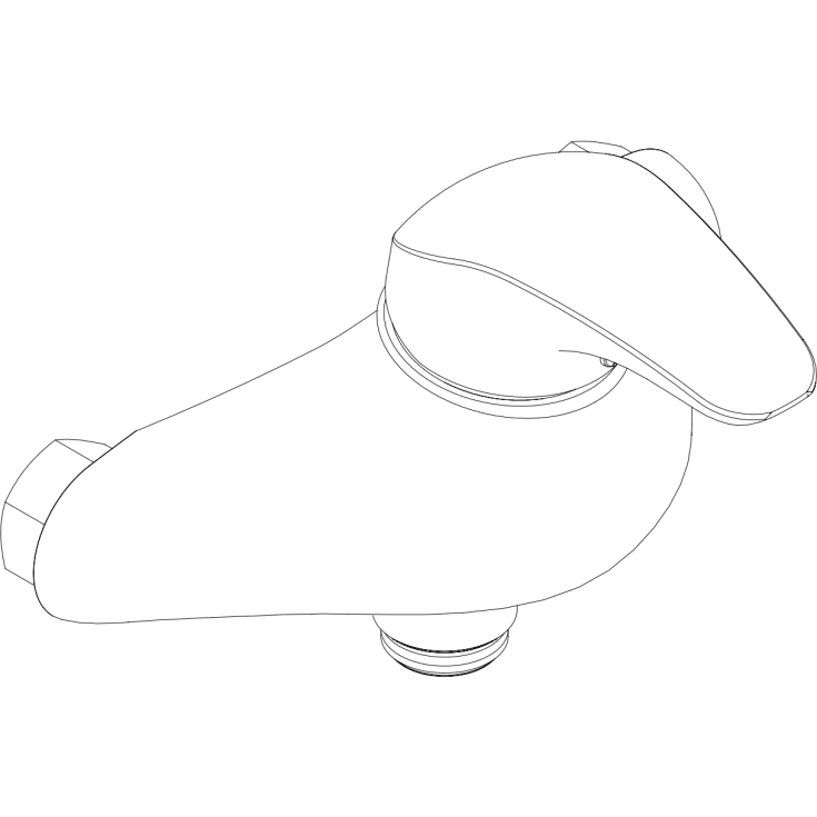 Damixa Space køkkenarmatur, krom