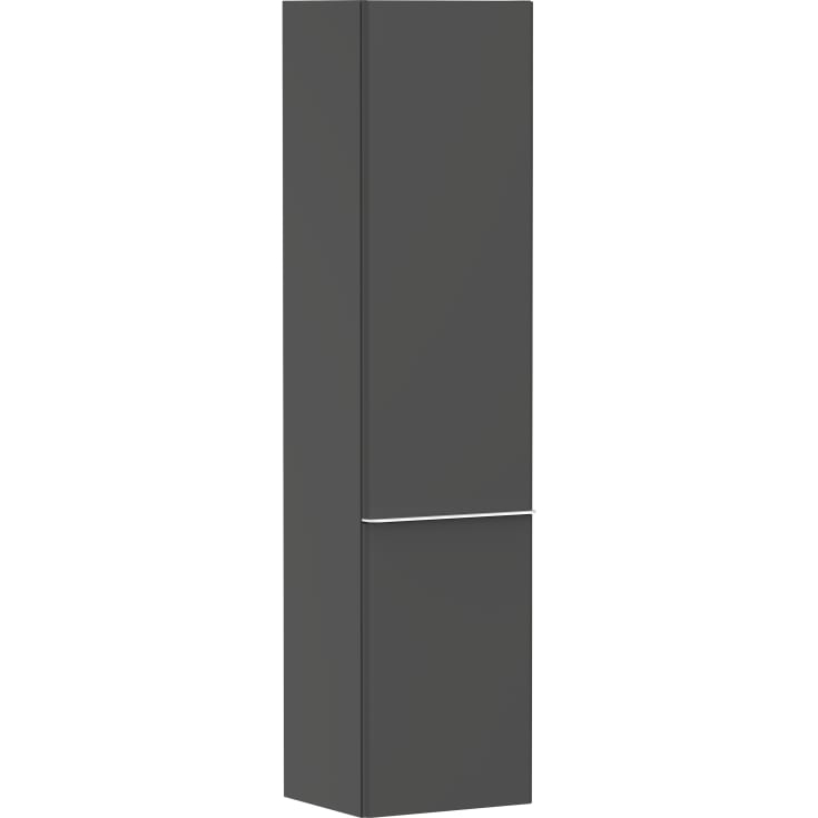 Hansgrohe Xelu Q højskab 40x165,5 cm, venstre, mat grå