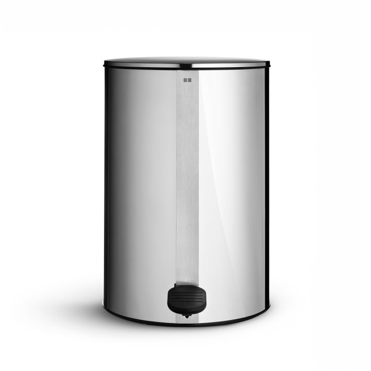 Unidrain Reframe toalettavfallskorg, 4 liter, polerat rostfritt stål