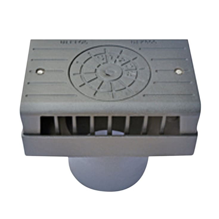 Ulefos 300 mm karm/dæksel med sideindløb UFK/300