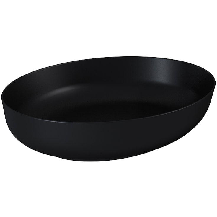Cosmic Wish håndvask, 52x39,5 cm, mat sort
