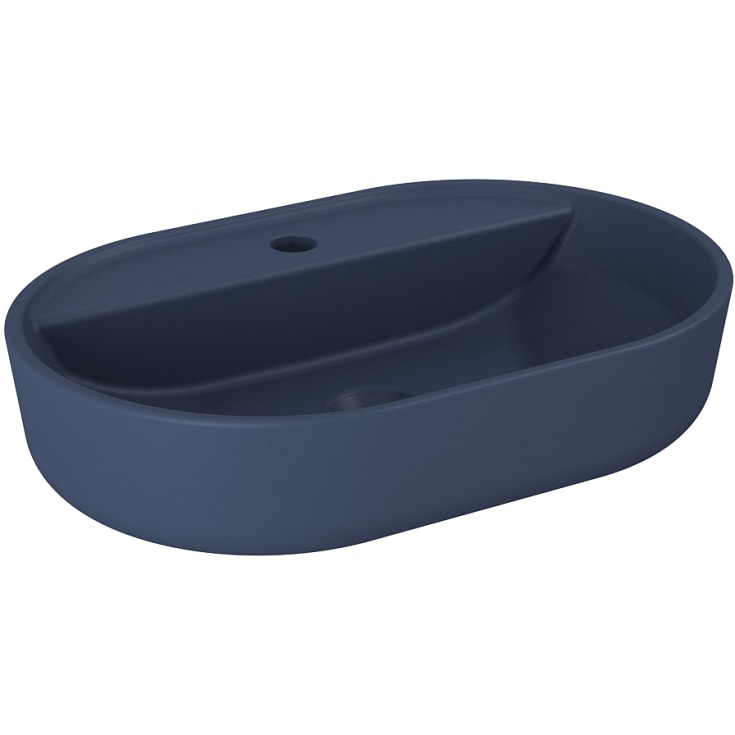 Cosmic Wish håndvask, 62x41 cm, mat blå