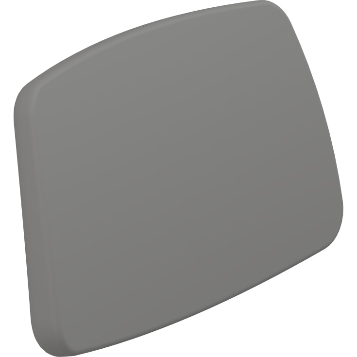 Pressalit Care Plus ryglæn, aftageligt, 38,5x20,9 cm, grå