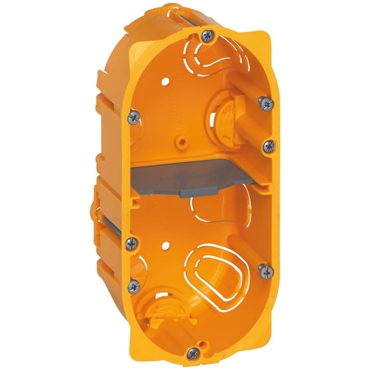 Mosaikk Frontboks 5M 50 mm, gul, Europeisk boks