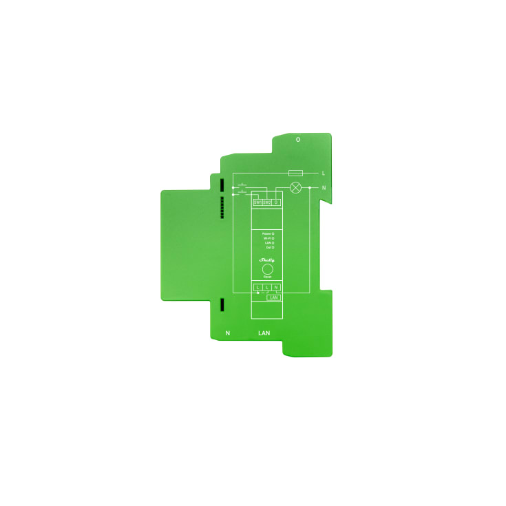 Shelly Pro DIN-skenedimmer, 200W, wifi