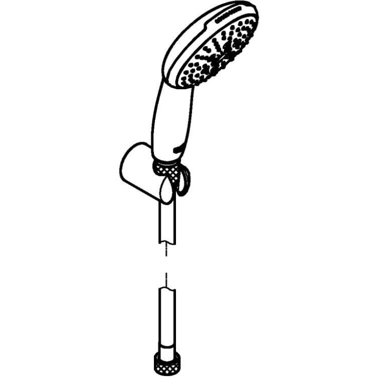 Grohe Tempesta 110 håndbrusersæt, krom