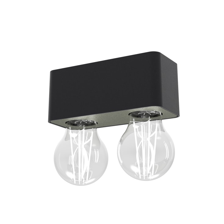 Tupaq SD Væg/loftlampe sort/grøn E27 max 7W LED