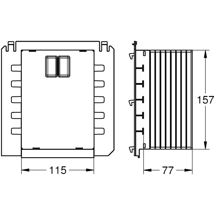 Grohe Standard Greb Blå