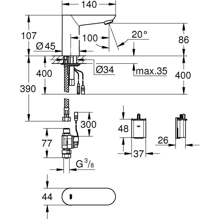Grohe mousseur