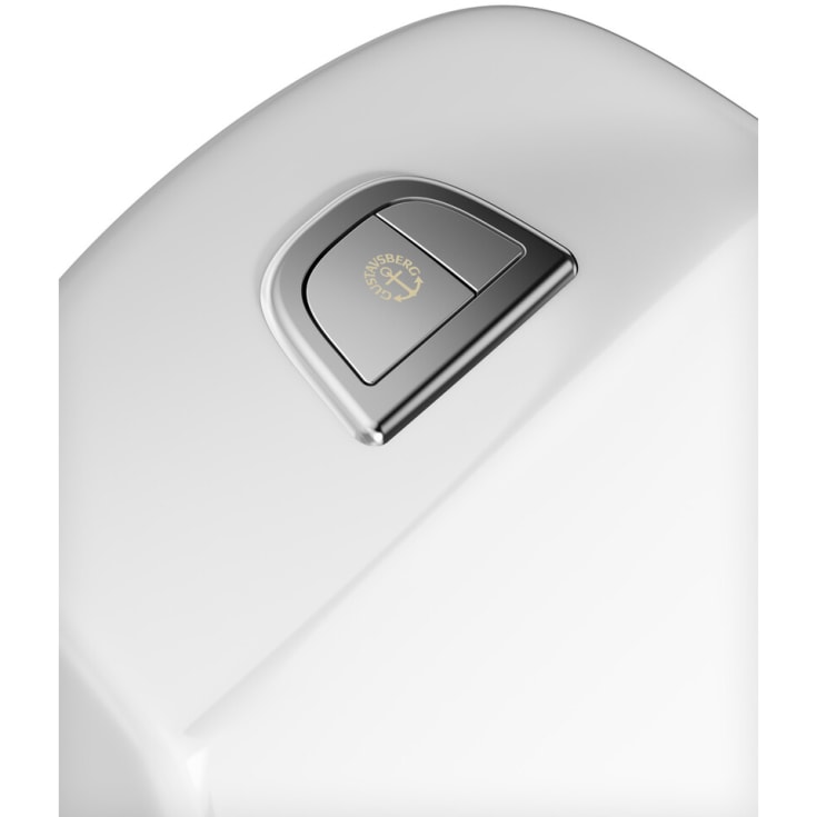Gustavsberg Nautic 1500 toilet, rengøringsvenlig, hvid