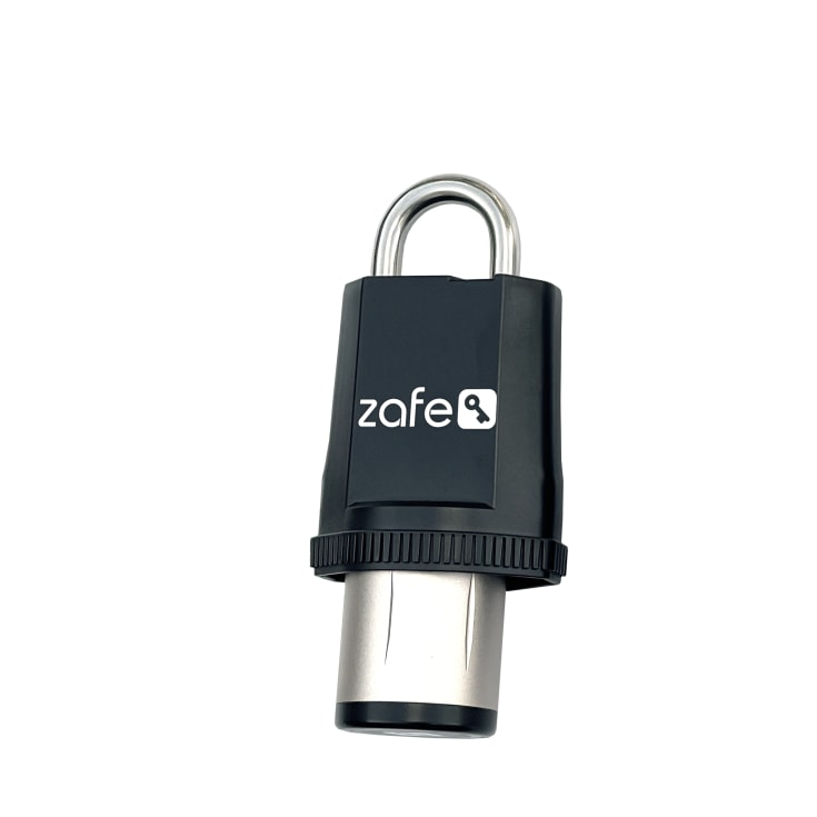 Zafe IP67 Smart hængelås, 8 mm