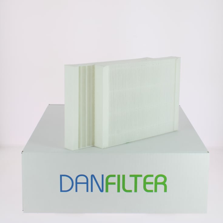 Pollenfiltersett for Genvex ECO 360R og ECO 190R