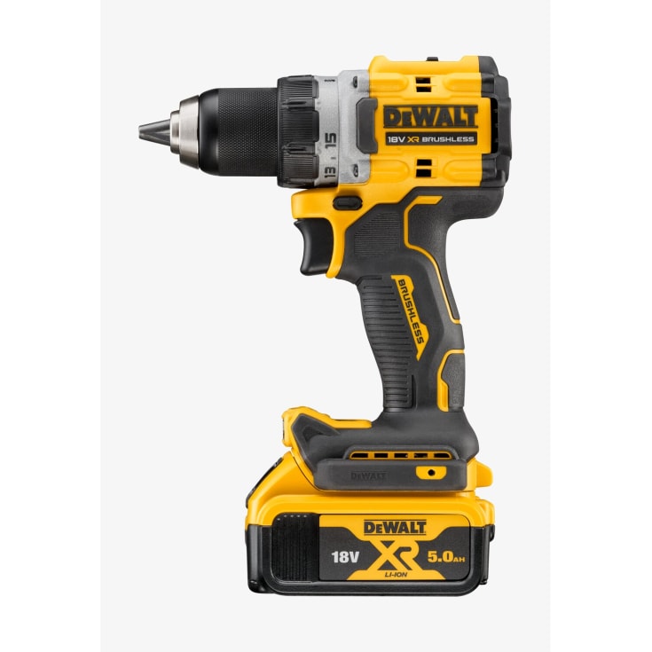 DeWalt 18V XR DCD800P2T-QW skruemaskine, 2 stk. 18V x 5.0 Ah