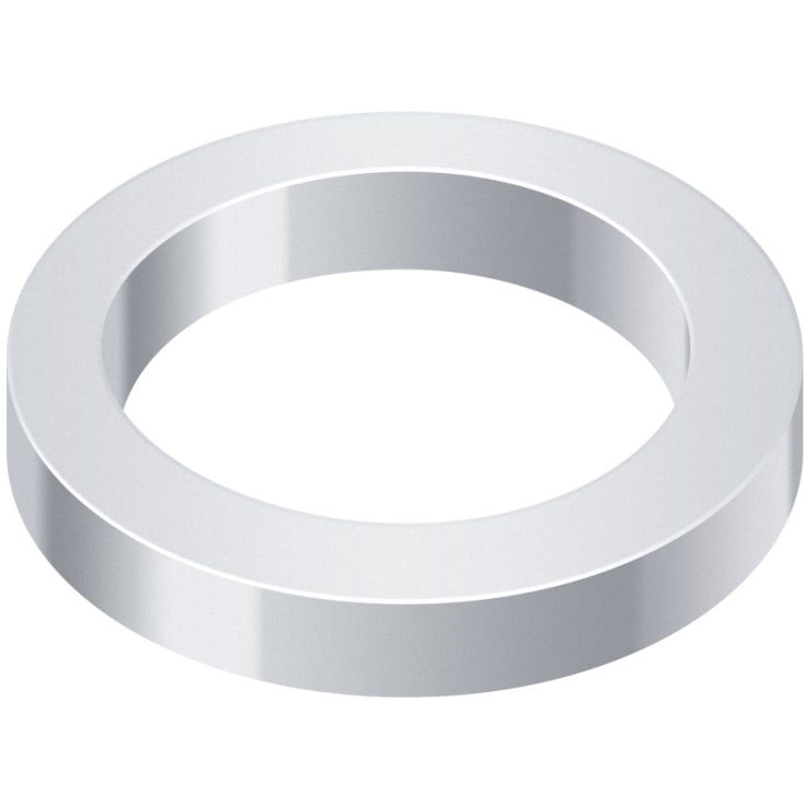 AM.PM roset til håndvaskarmatur, Ø54 mm, krom