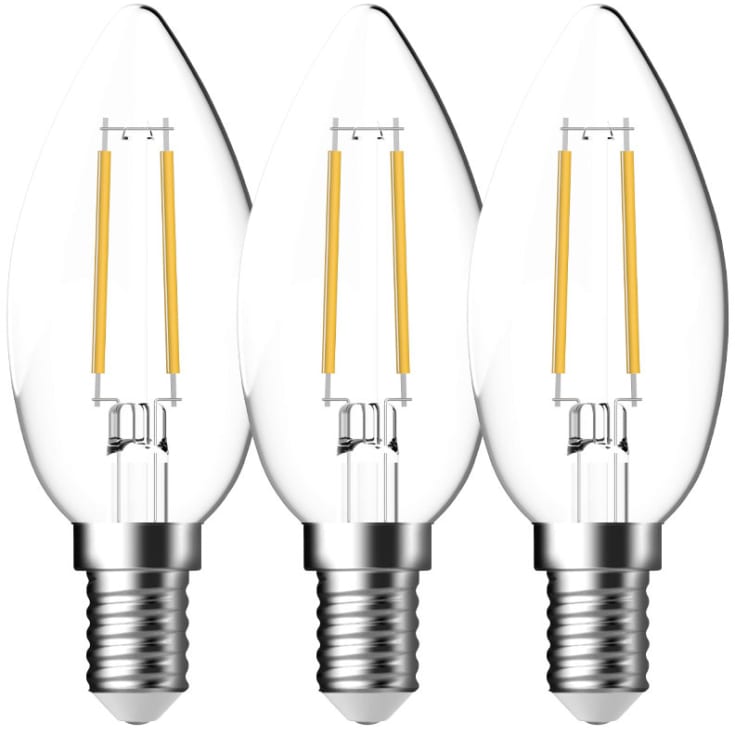 Nordlux E14 lyspære, 4W, 2700K, 3-pak