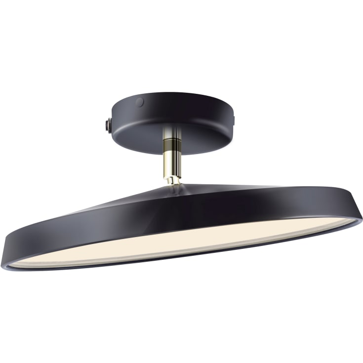 Dftp Kaito Pro taklampa, svart, Ø30 cm