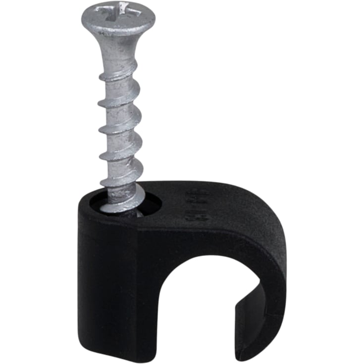 1000 stk Skrue Clips SC-C4 14-18 PH2 Sort (100)